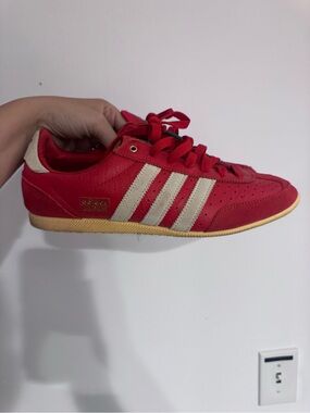 Adidas Red Japan Sneakers size 40.5